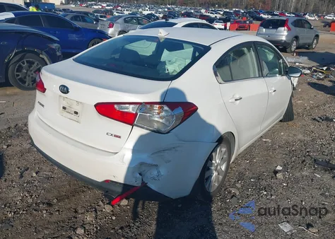 2014 Kia Forte Ex из США, поврежденный, VIN KNAFX4A87E5110102